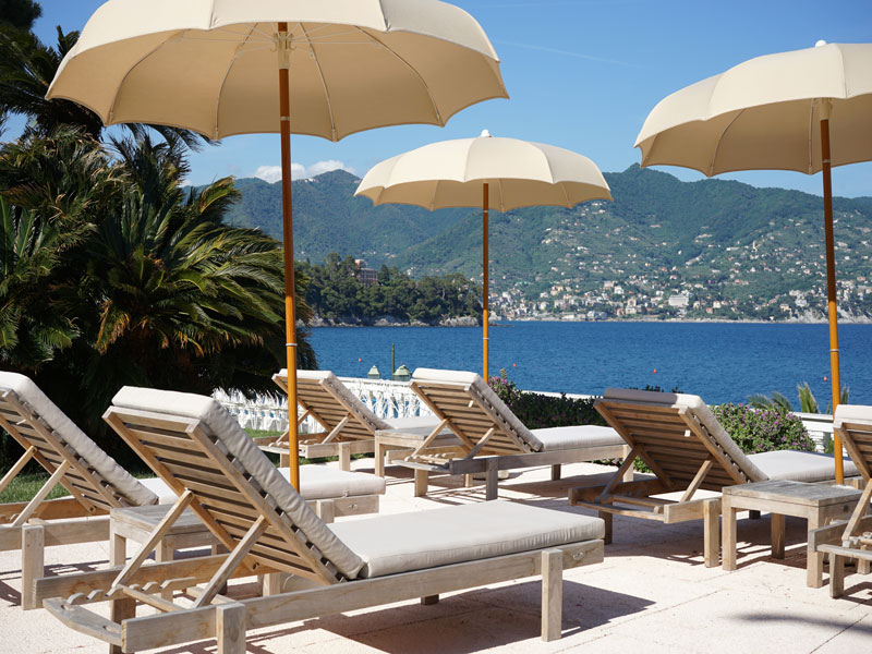 a view from the pool side web