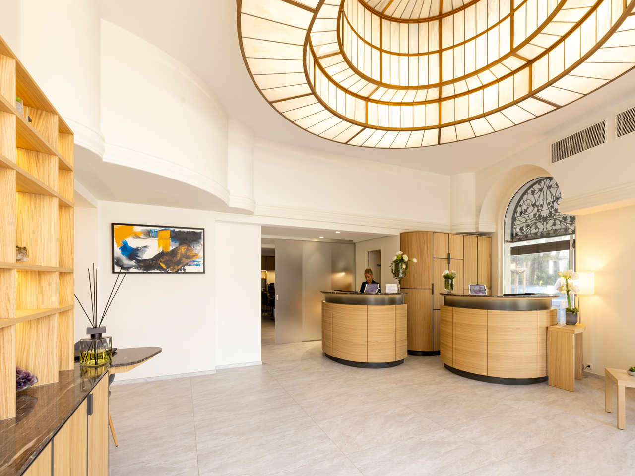 reception web
